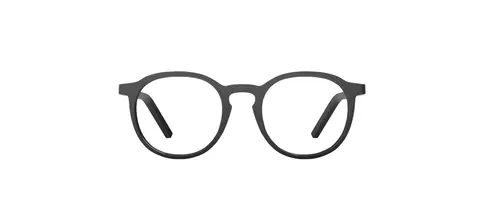 Mellow-Brille Frank: runde, klassische Fassung aus dem 3D-Druck